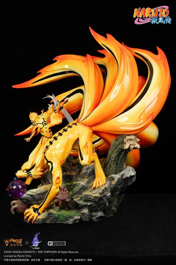 【已截單/洽客服報價】【85CM】雲頂摘星 正版授權 漩渦鳴人 九尾模式 