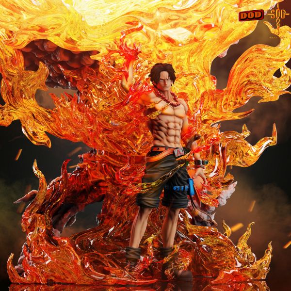 【已截單/洽客服】【62CM】DOD工作室 炎帝艾斯 艾斯,GK,雕像,模型,玩具,公仔,模獸,魔獸,盒玩,新竹模型,新竹景點,火影忍者,naruto,海賊王,遊戲王,鬼滅之刃,精靈寶可夢,七龍珠,死神