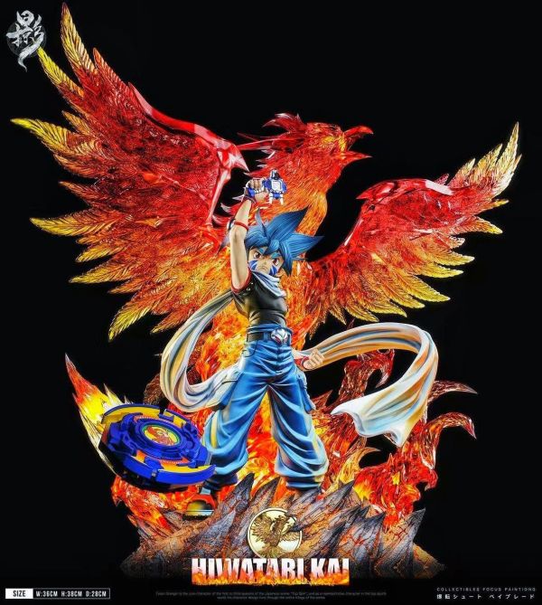 【預定】【38CM】掠影工作室 戰鬥陀螺 火渡凱 烈焰飛鳳 