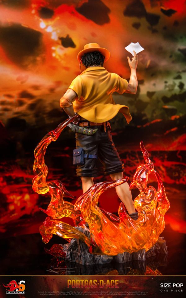【已截單/洽客服】【27CM】AS工作室 火焰艾斯 艾斯,GK,雕像,模型,玩具,公仔,模獸,新竹模型,新竹景點,火影忍者,咒術迴戰,海賊王,遊戲王,鬼滅之刃,精靈寶可夢,七龍珠,死神
