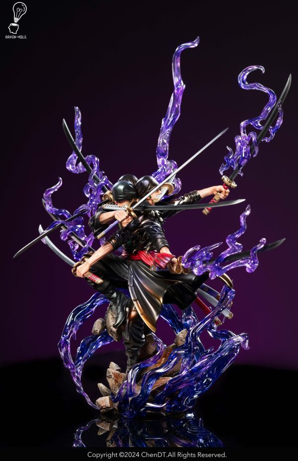 【已截單/洽客服】【36CM】Brain Hole工作室 九刀流 索隆 索隆,GK,雕像,模型,玩具,公仔,模獸,新竹模型,新竹景點,火影忍者,咒術迴戰,海賊王,遊戲王,鬼滅之刃,精靈寶可夢,七龍珠,死神