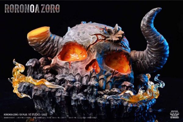 【海外代購】【19CM】YZ工作室 鬼島 索隆 飛龍火焰 索隆,GK,雕像,模型,玩具,公仔,模獸,魔獸,盒玩,新竹模型,新竹景點,火影忍者,naruto,海賊王,遊戲王,鬼滅之刃,精靈寶可夢,七龍珠,死神