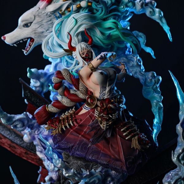 【海外代購】【55CM】作伴工作室 鬼姬大和 大和,GK,雕像,模型,玩具,公仔,模獸,魔獸,盒玩,新竹模型,新竹景點,火影忍者,naruto,海賊王,遊戲王,鬼滅之刃,精靈寶可夢,七龍珠,死神