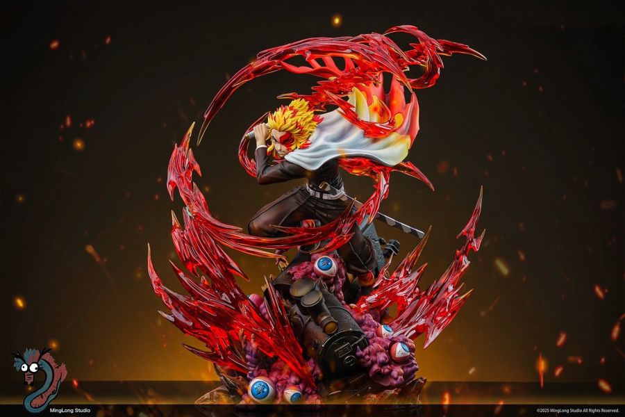 【預定】【42CM】名龍工作室 鬼滅之刃 炎柱 煉獄杏壽郎 