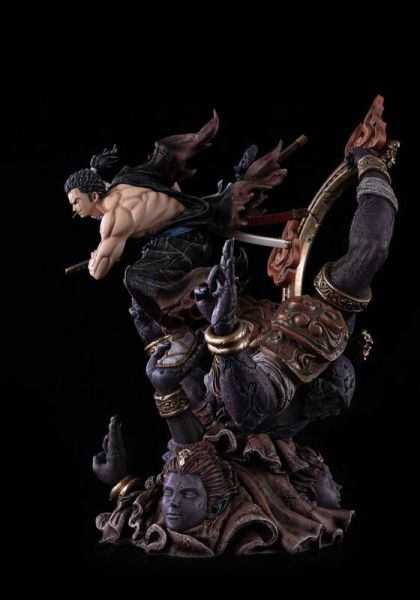 【海外代購】【52CM】作伴工作室 浪人索隆 浪人索隆,GK,雕像,模型,玩具,公仔,模獸,魔獸,盒玩,新竹景點,火影忍者,naruto,海賊王,遊戲王,鬼滅之刃,精靈寶可夢,七龍珠,死神