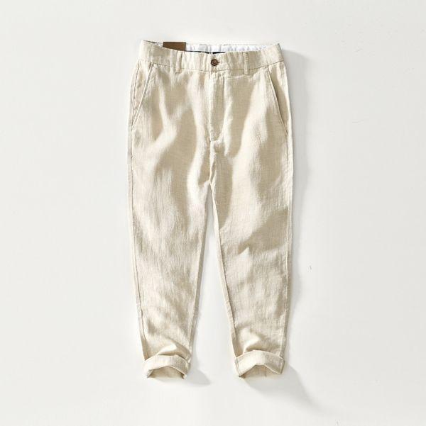 簡約直筒休閒長褲(4色) 透氣棉麻服飾,親膚涼爽,輕量通風,適合夏日穿著,復古衣著,休閒服飾,清涼透氣,日系風格,簡約服飾,男裝,秋冬穿著,中性服飾,春夏穿著,套裝