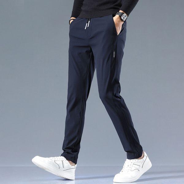 鬆緊腰圍彈力休閒長褲(6色) 透氣棉麻服飾,親膚涼爽,輕量通風,適合夏日穿著,復古衣著,休閒服飾,清涼透氣,日系風格,簡約服飾,男裝,秋冬穿著,中性服飾,春夏穿著