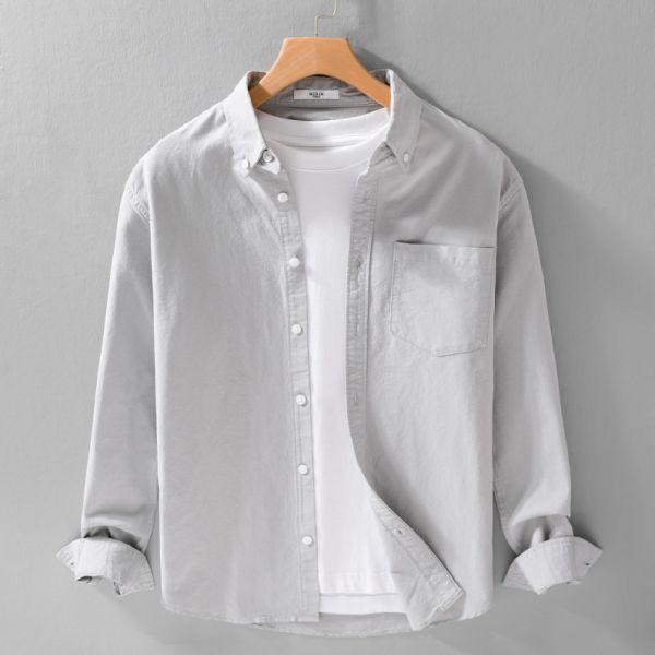 簡約單口袋百搭襯衫(2色) 透氣棉麻服飾,親膚涼爽,輕量通風,適合夏日穿著,復古衣著,休閒服飾,清涼透氣,日系風格,簡約服飾,男裝,秋冬穿著,中性服飾,春夏穿著,套裝,襯衫,長褲,長袖襯衫,短袖襯衫,西裝褲,長袖,外套,質感,簡約,外套,襯衫式外套