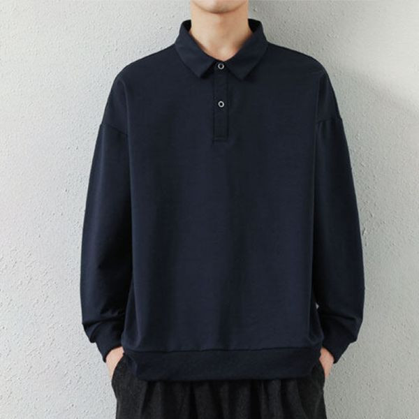 重磅休閒polo衫 透氣棉麻服飾,親膚涼爽,輕量通風,適合夏日穿著,復古衣著,休閒服飾,清涼透氣,日系風格,簡約服飾,男裝,秋冬穿著,中性服飾,春夏穿著
