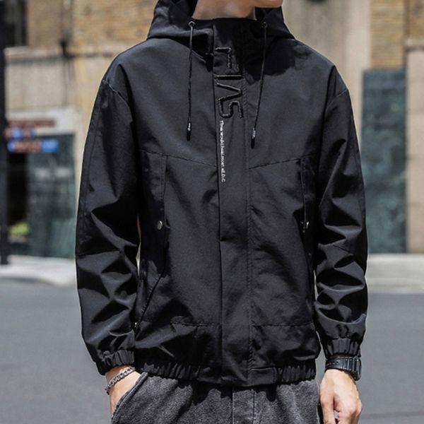 立領連帽加厚防風外套(3色) 透氣棉麻服飾,親膚涼爽,輕量通風,適合夏日穿著,復古衣著,休閒服飾,清涼透氣,日系風格,簡約服飾,男裝,秋冬穿著,中性服飾,春夏穿著