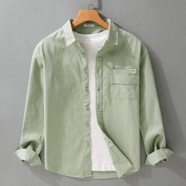 質感拼接口袋長袖襯衫(4色) 通勤襯衫,上班襯衫,約會穿搭襯衫,休閒襯衫,簡約襯衫,質感穿搭,文青風,極簡百搭,通勤,日常都好穿,極簡穿搭首選,男裝,親膚涼爽,輕量通風,適合夏日穿著,襯衫,長袖襯衫,短袖襯衫,質感,簡約,外套,襯衫式外套,長袖上衣,襯衫,格紋襯衫,牛仔襯衫,寬鬆襯衫,格紋襯衫,條紋襯衫