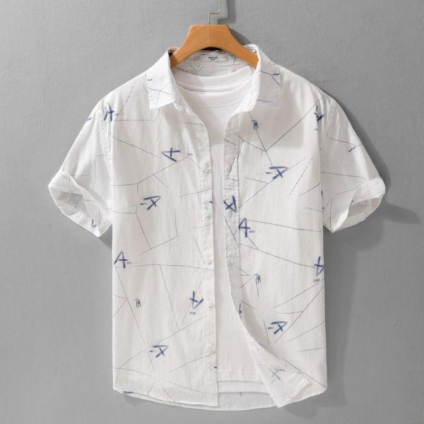 微距印花短袖襯衫(3色) 春夏必備花襯衫,週末出遊花襯衫,通勤襯衫,上班襯衫,約會穿搭襯衫,休閒襯衫,簡約襯衫,質感穿搭,文青風,極簡百搭,通勤,日常都好穿,極簡穿搭首選,男裝,親膚涼爽,輕量通風,適合夏日穿著,襯衫,花襯衫,長袖襯衫,短袖襯衫,質感,簡約,外套,襯衫式外套,長袖上衣,襯衫,格紋襯衫,牛仔襯衫,寬鬆襯衫