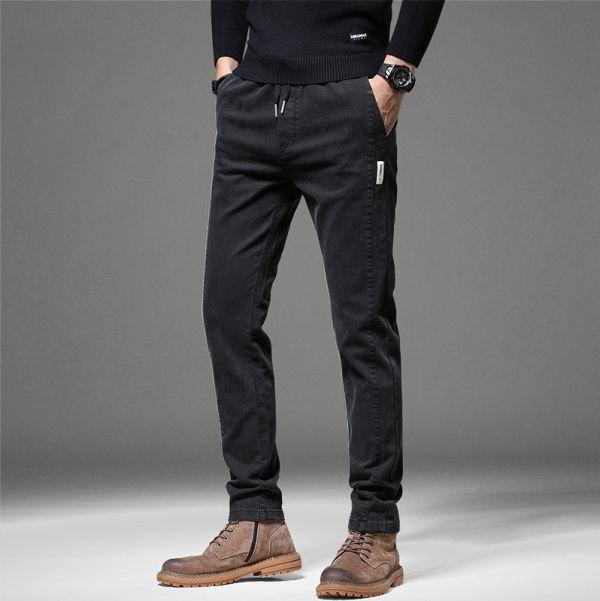 鬆緊腰圍修身長褲(3色) 透氣棉麻服飾,親膚涼爽,輕量通風,適合夏日穿著,復古衣著,休閒服飾,清涼透氣,日系風格,簡約服飾,男裝,秋冬穿著,中性服飾,春夏穿著,套裝