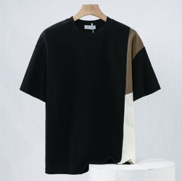 肌理感拼接短袖上衣 短袖上衣推薦,百搭短袖T恤,寬鬆短袖T恤,顯瘦短袖,素面短T,韓系短袖上衣,日系短袖T恤,情侶短袖T恤,中性短T,薄款短袖夏季必備,涼感短袖上衣,不易皺短T,厚磅短袖T恤,親膚棉質短袖,修飾身形短袖,透氣不悶短T,微落肩短袖,基本款短袖T恤,長版短袖上衣,開衩短袖設計,居家短袖T恤.運動短袖T恤,外出必備短袖,旅行短袖上衣,學生短袖推薦,街頭風短T,極簡風短袖,大地色短袖T恤,網紅愛用短T,短袖上