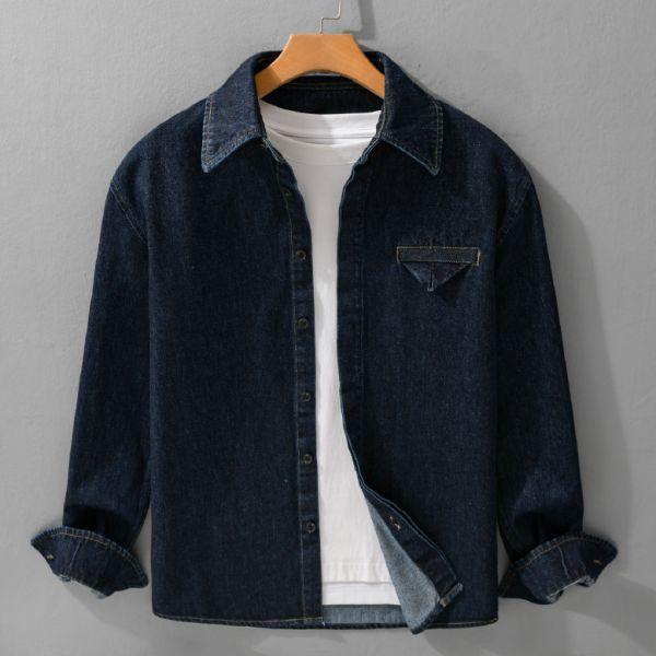 重磅假口袋牛仔襯衫 通勤襯衫,上班襯衫,約會穿搭襯衫,休閒襯衫,簡約襯衫,質感穿搭,文青風,極簡百搭,通勤,日常都好穿,極簡穿搭首選,男裝,親膚涼爽,輕量通風,適合夏日穿著,襯衫,長袖襯衫,短袖襯衫,質感,簡約,外套,襯衫式外套,長袖上衣,襯衫,格紋襯衫,牛仔襯衫,寬鬆襯衫,格紋襯衫,條紋襯衫