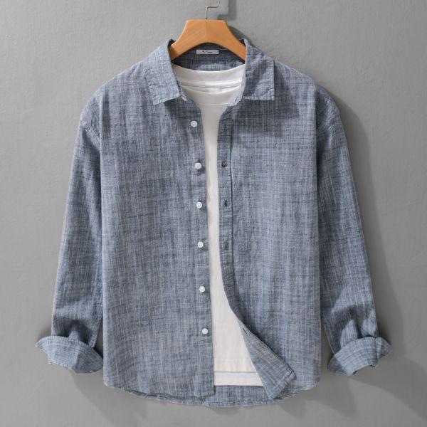 質感空氣感長袖襯衫(2色) 通勤襯衫,上班襯衫,約會穿搭襯衫,休閒襯衫,簡約襯衫,質感穿搭,文青風,極簡百搭,通勤,日常都好穿,極簡穿搭首選,男裝,親膚涼爽,輕量通風,適合夏日穿著,襯衫,長袖襯衫,短袖襯衫,質感,簡約,外套,襯衫式外套,長袖上衣,襯衫,格紋襯衫,牛仔襯衫,寬鬆襯衫,格紋襯衫,條紋襯衫