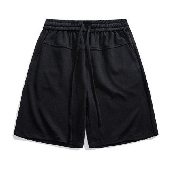 鬆緊腰圍簡約短褲 透氣棉麻服飾,親膚涼爽,輕量通風,適合夏日穿著,復古衣著,休閒服飾,清涼透氣,日系風格,簡約服飾,男裝,秋冬穿著,中性服飾,春夏穿著,套裝