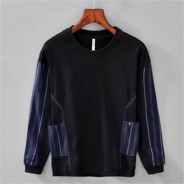 側腰口袋長袖上衣(2色) 透氣棉麻服飾,親膚涼爽,輕量通風,適合夏日穿著,復古衣著,休閒服飾,清涼透氣,日系風格,簡約服飾,男裝