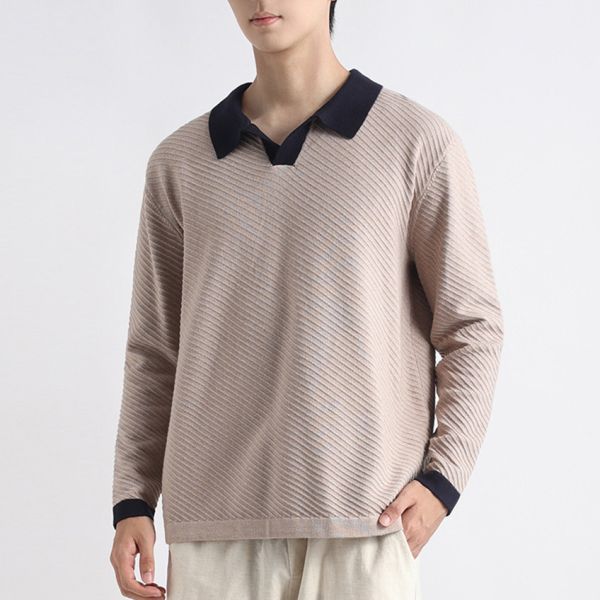 海鷗領針織長袖上衣(4色) 長袖上衣推薦,百搭長袖T恤,寬鬆長袖T恤,顯瘦長袖,素面長T,韓系長袖上衣,日系長袖T恤,情侶長袖T恤,中性長T,薄款長袖夏季必備,涼感長袖上衣,不易皺長T,厚磅長袖T恤,親膚棉質長袖,修飾身形長袖,透氣不悶長T,微落肩長袖,基本款長袖T恤,長版長袖上衣,開衩長袖設計,居家長袖T恤.運動長袖T恤,外出必備長袖,旅行長袖上衣,學生長袖推薦,街頭風長T,極簡風長袖,大地色長袖T恤,網紅愛用長T,長袖上