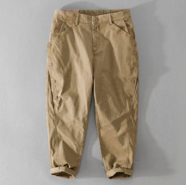 阿美咔嘰工裝長褲(3色) 透氣棉麻服飾,親膚涼爽,輕量通風,適合夏日穿著,復古衣著,休閒服飾,清涼透氣,日系風格,簡約服飾,男裝,秋冬穿著,中性服飾,春夏穿著,套裝