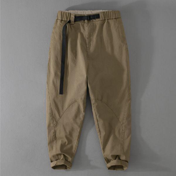 腰釦工裝直筒長褲(3色) 透氣棉麻服飾,親膚涼爽,輕量通風,適合夏日穿著,復古衣著,休閒服飾,清涼透氣,日系風格,簡約服飾,男裝,秋冬穿著,中性服飾,春夏穿著,套裝