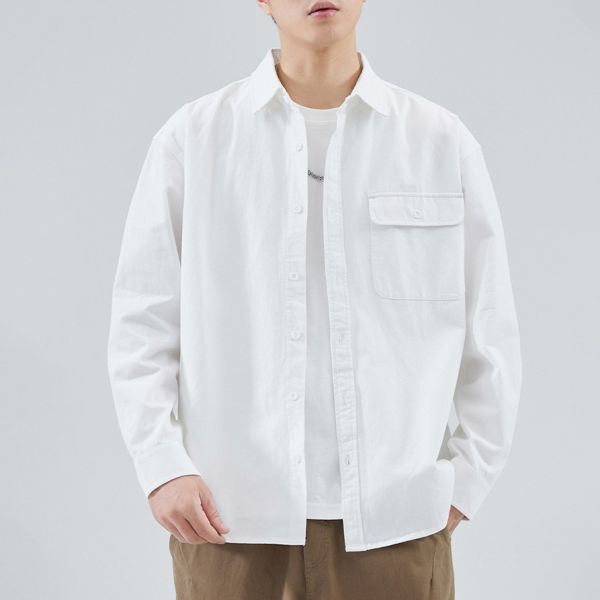 棉質單口袋襯衫式外套(4色) 通勤襯衫,上班襯衫,約會穿搭襯衫,休閒襯衫,簡約襯衫,質感穿搭,文青風,極簡百搭,通勤,日常都好穿,極簡穿搭首選,男裝,親膚涼爽,輕量通風,適合夏日穿著,襯衫,長袖襯衫,短袖襯衫,質感,簡約,外套,襯衫式外套,長袖上衣,襯衫,格紋襯衫,牛仔襯衫,寬鬆襯衫,格紋襯衫,條紋襯衫