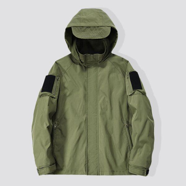 連帽防風工裝外套(3色) 透氣棉麻服飾,親膚涼爽,輕量通風,適合夏日穿著,復古衣著,休閒服飾,清涼透氣,日系風格,簡約服飾,男裝,秋冬穿著,中性服飾,春夏穿著,套裝