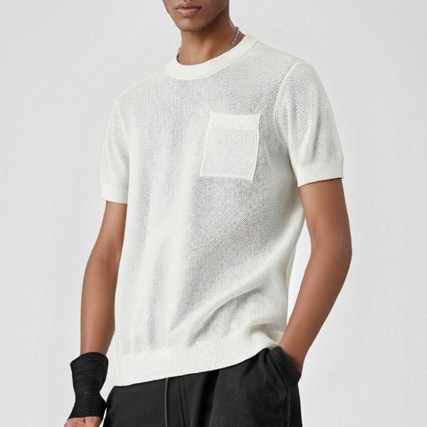 單口袋針織短袖上衣(4色) 短袖上衣推薦,百搭短袖T恤,寬鬆短袖T恤,顯瘦短袖,素面短T,韓系短袖上衣,日系短袖T恤,情侶短袖T恤,中性短T,薄款短袖夏季必備,涼感短袖上衣,不易皺短T,厚磅短袖T恤,親膚棉質短袖,修飾身形短袖,透氣不悶短T,微落肩短袖,基本款短袖T恤,長版短袖上衣,開衩短袖設計,居家短袖T恤.運動短袖T恤,外出必備短袖,旅行短袖上衣,學生短袖推薦,街頭風短T,極簡風短袖,大地色短袖T恤,網紅愛用短T,短袖上