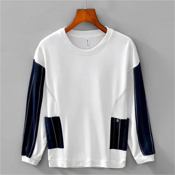 側腰口袋長袖上衣(2色) 透氣棉麻服飾,親膚涼爽,輕量通風,適合夏日穿著,復古衣著,休閒服飾,清涼透氣,日系風格,簡約服飾,男裝