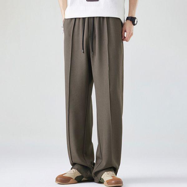 鬆緊腰圍斜感褲 直筒褲,寬褲,寬褲男,涼感褲,棉麻褲,高腰褲,西裝褲,九分褲,七分褲,顯瘦褲,修身褲,彈性褲,有彈性長褲,涼感布料褲,抗皺褲,不易皺褲,防曬褲,修飾腿型褲,高彈性褲,大口袋褲,立體口袋設計,收腹褲,親膚舒適褲,涼感西裝褲,無束縛長褲,上班穿搭褲,出遊推薦褲款,約會穿搭褲,氣質褲子,夏天透氣褲,旅行百搭褲,家居舒適褲.夏季輕盈褲裝,顯瘦穿搭推薦