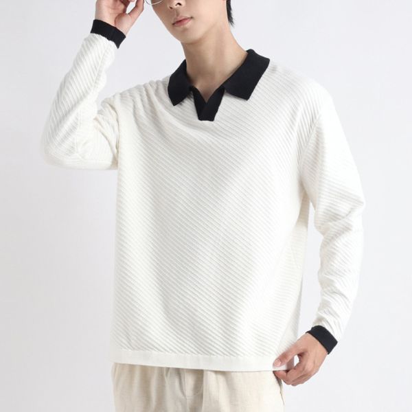 海鷗領針織長袖上衣(4色) 長袖上衣推薦,百搭長袖T恤,寬鬆長袖T恤,顯瘦長袖,素面長T,韓系長袖上衣,日系長袖T恤,情侶長袖T恤,中性長T,薄款長袖夏季必備,涼感長袖上衣,不易皺長T,厚磅長袖T恤,親膚棉質長袖,修飾身形長袖,透氣不悶長T,微落肩長袖,基本款長袖T恤,長版長袖上衣,開衩長袖設計,居家長袖T恤.運動長袖T恤,外出必備長袖,旅行長袖上衣,學生長袖推薦,街頭風長T,極簡風長袖,大地色長袖T恤,網紅愛用長T,長袖上