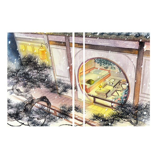 松柏寒盟 