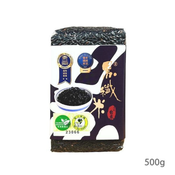 12/22開賣【12月週年慶｜箱購｜買1送1】有機黑纖米500g｜20包 源天然, 有機黑纖米, 台東, 膳食纖維, 抗氧化, 健康飲食, 花青素, 黑糙米, 抗性澱粉,健康,米,飯,送禮,有機