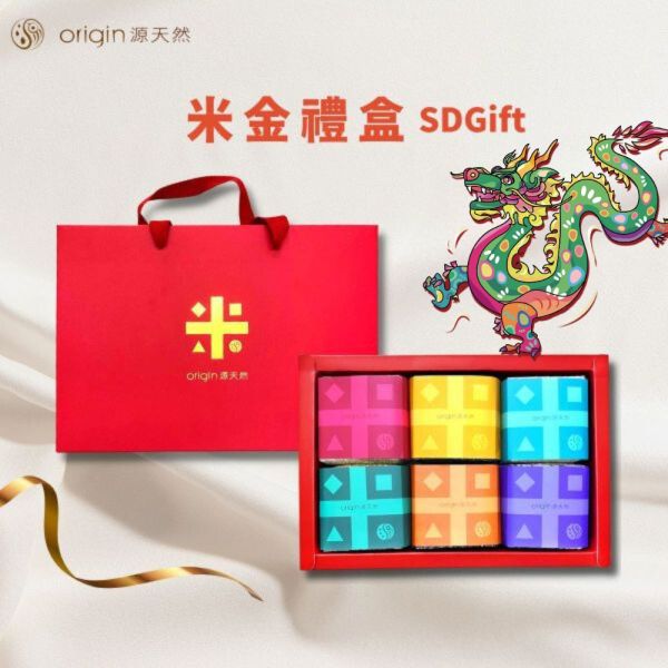 【舞龍迎春，粒粒高升】米金禮盒 SDGift 年節禮盒 企業送禮 禮盒 過年