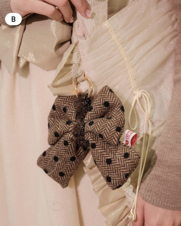 冬季蝴蝶結吊飾-10色（現貨） 