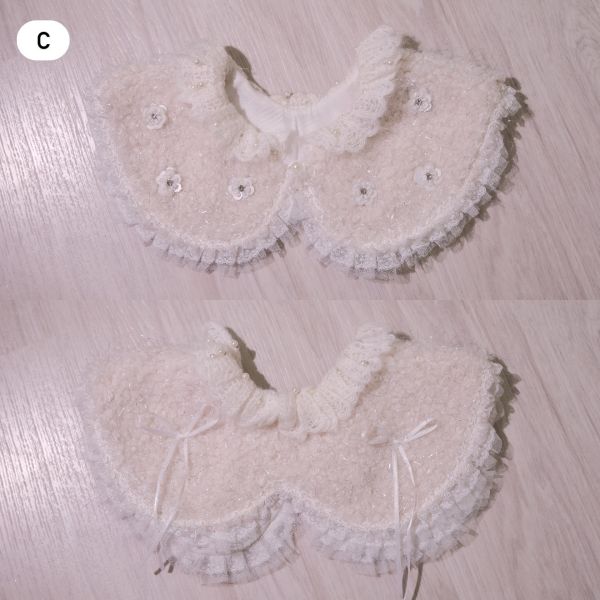 冬季領片系列-白2way（現貨） 