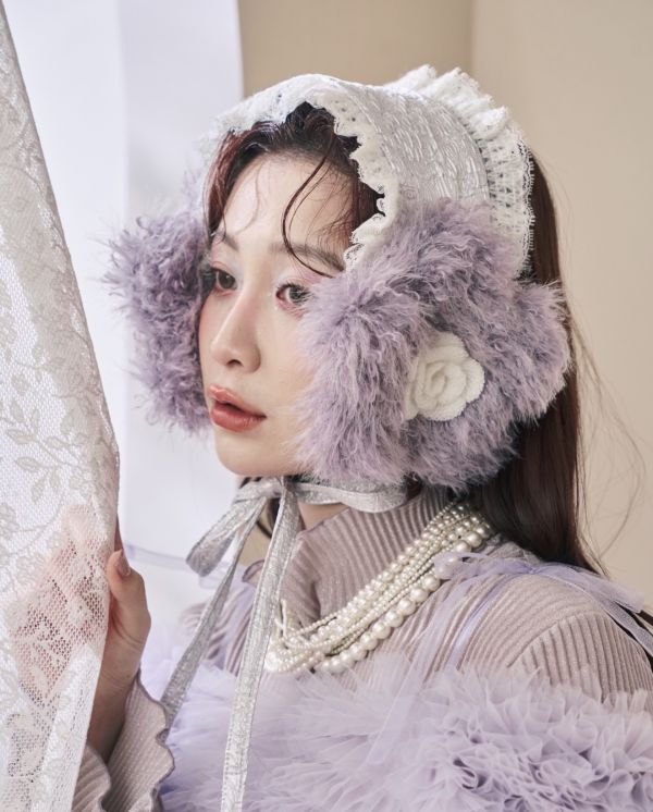 紫-花花耳罩限定色（現貨） 