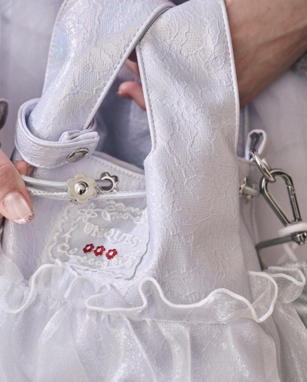 皮革水滴包-紫色（現貨） 