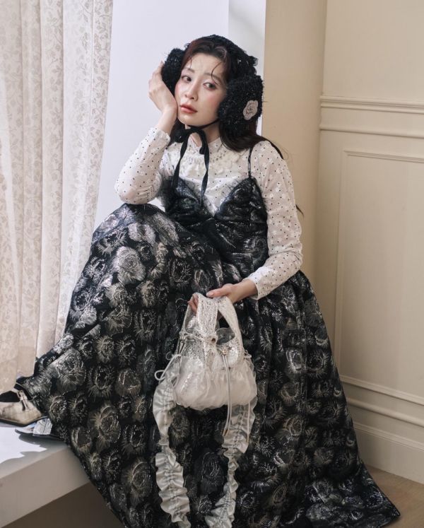 皮革水滴包-銀色（現貨） 