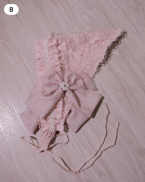 冬季蝴蝶結頭巾系列-3色（現貨） 