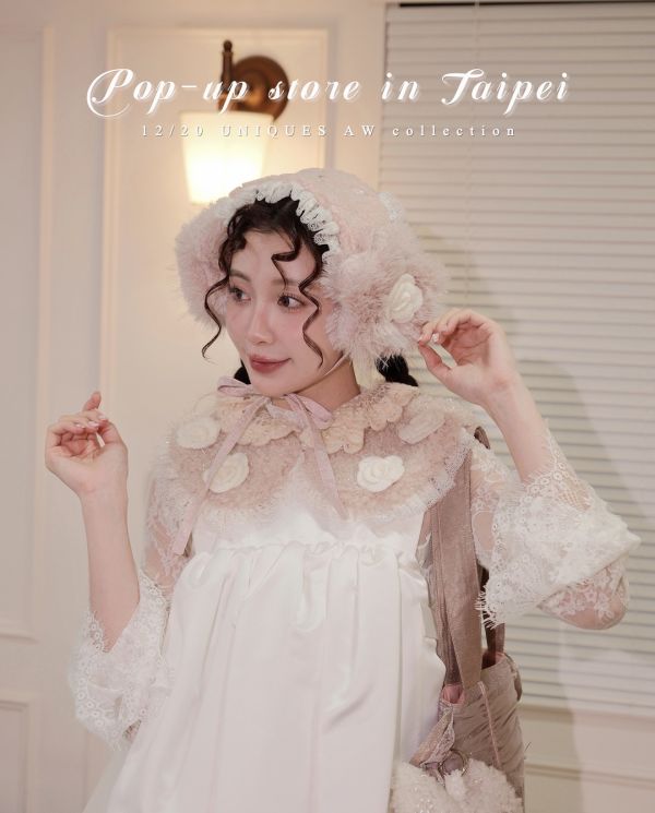 冬季花花耳罩系列-3色（現貨） 