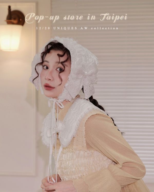 冬季蝴蝶結頭巾系列-3色（現貨） 