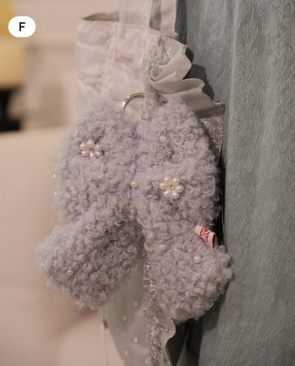 冬季蝴蝶結吊飾-10色（現貨） 