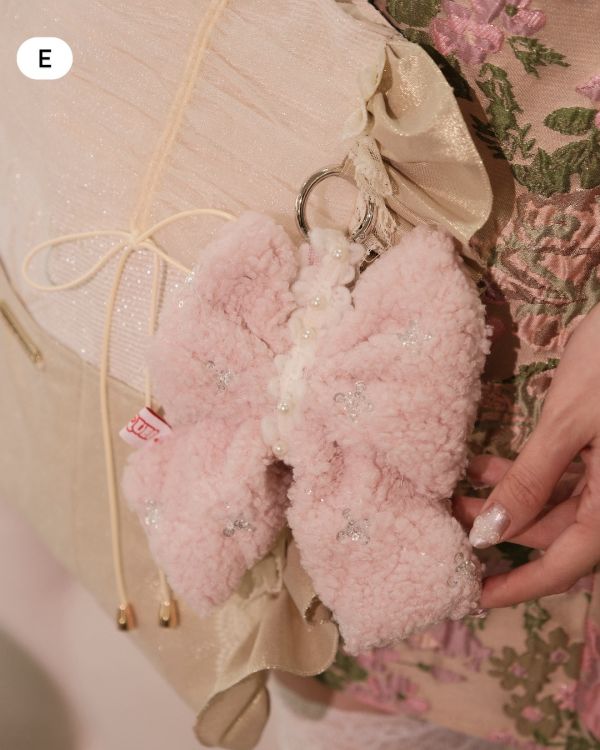 冬季蝴蝶結吊飾-10色（現貨） 