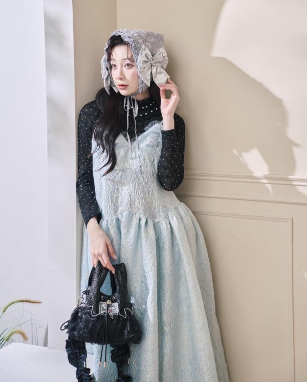 皮革水滴包-黑色（現貨） 