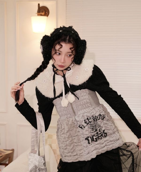 冬季領片系列-白2way（現貨） 