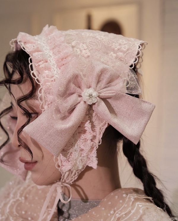 冬季蝴蝶結頭巾系列-3色（現貨） 