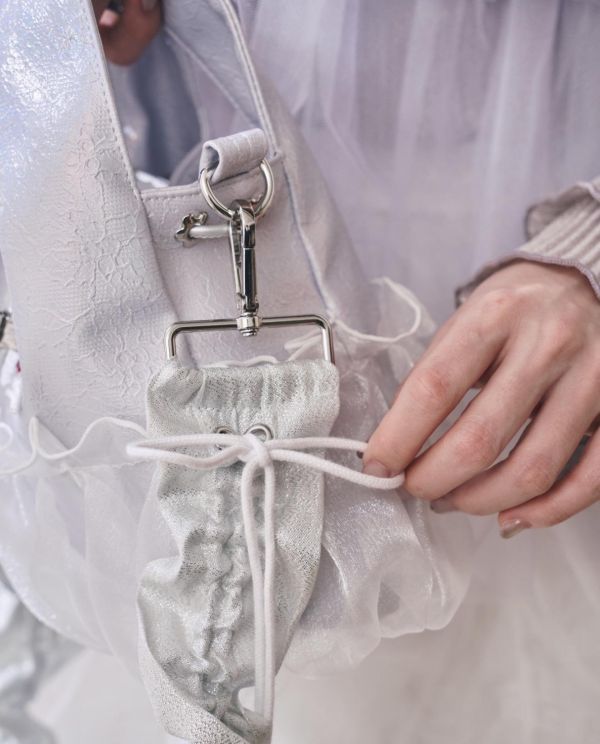 皮革水滴包-紫色（現貨） 