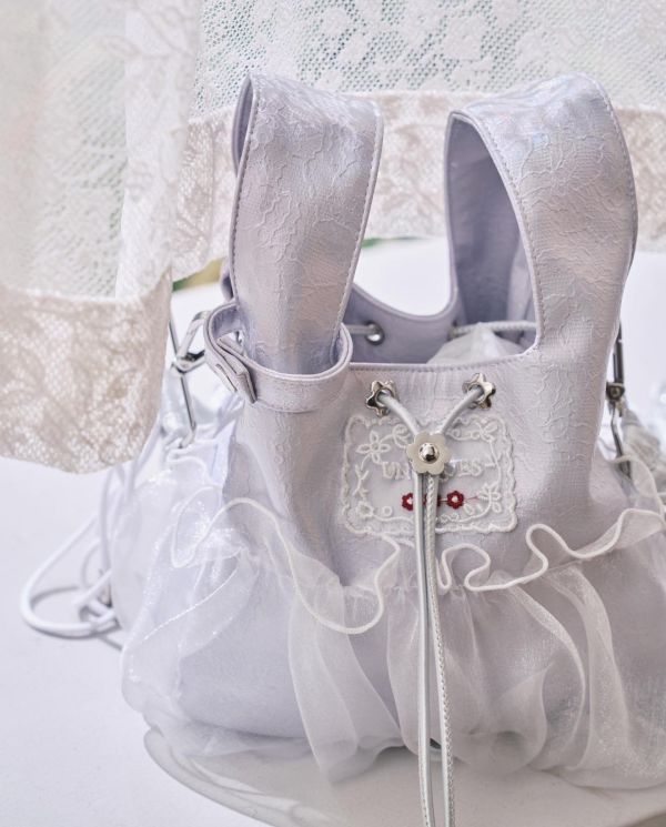 皮革水滴包-紫色（現貨） 