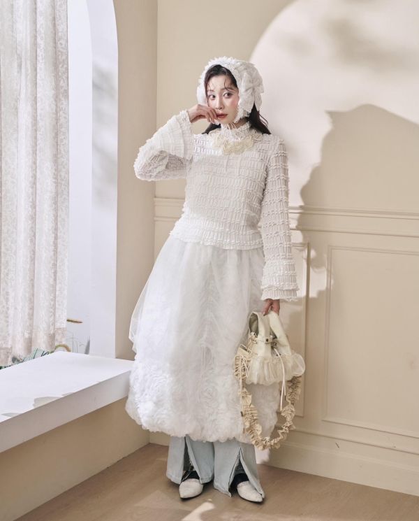 皮革水滴包-米色（現貨） 